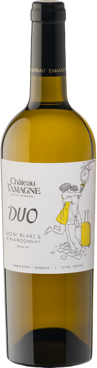 CHATEAU TAMAGNE DUO. UGNI BLANC & CHARDONNAY